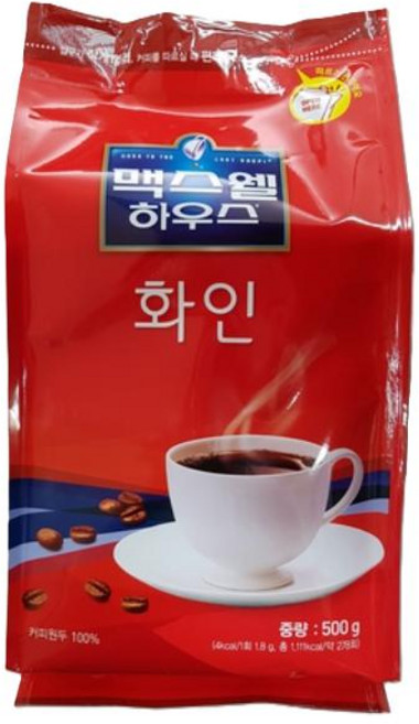 맥스 웰하우스 화인 500g 워라벨 휴게실, 1개입, 3개
