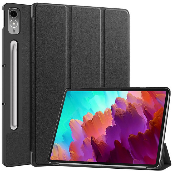 샤오신패드 프로 12.7 1세대 폴리오 북커버 케이스, 블랙