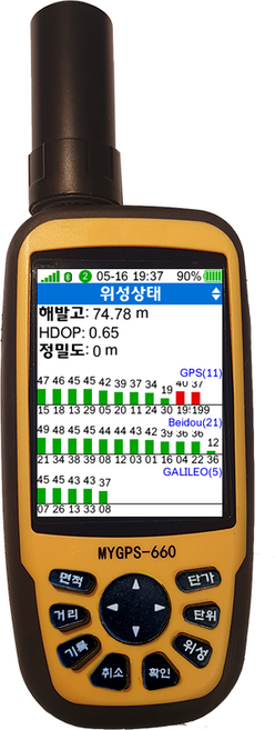 MYGPS-660AV2 372채널의 막강한 수신력 660AV후속모델 GPS면적측정기, MYGPS-660AV