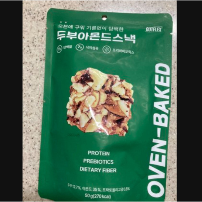 대형마트 두부 아몬드스낵, 50g, 4개