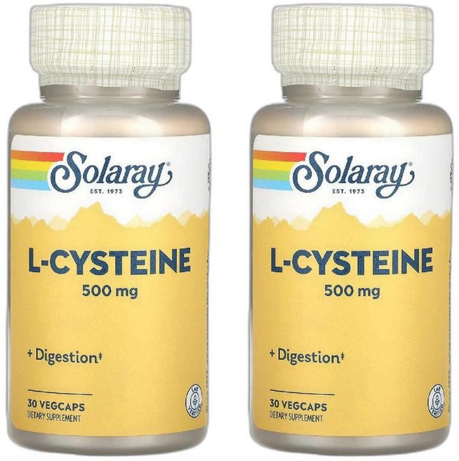 솔라리 엘시스테인 L-시스테인 500mg 30정 2통, 2개