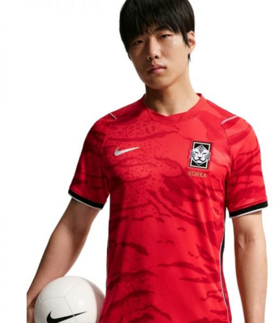 나이키 대한민국 2026 스타디움 홈 드라이 핏 축구 레플리카 저지 M 글로벌 레드 블랙 화이트 클럽 골드 IB5328 679