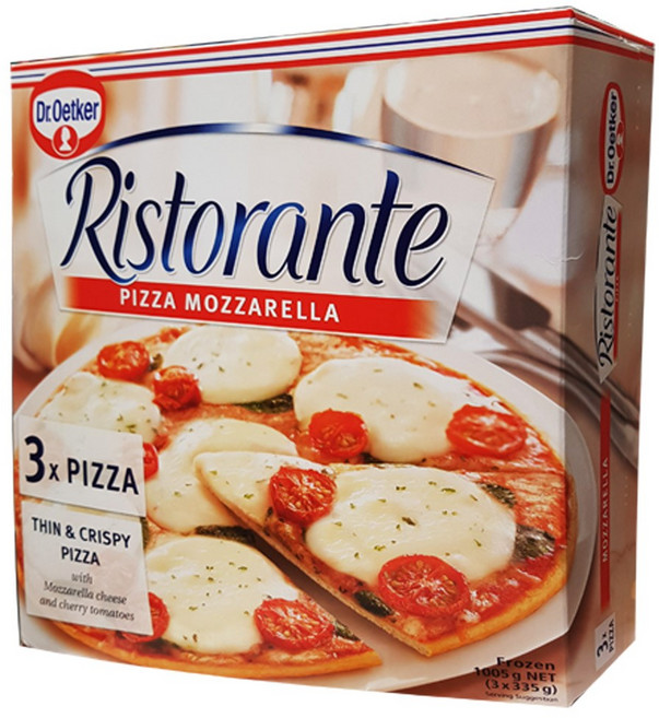 [퀴클리몰] 코스트코 리스토란테 모짜렐라 피자 1005g 3판, 3개, 355g