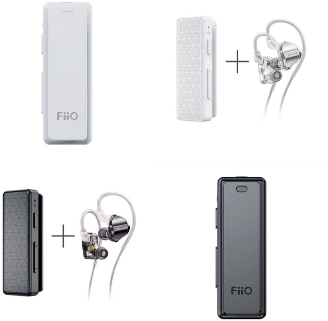 FiiO BTR11 LDAC 차량용 aux 오디오 수신기 블루투스 이어셋 어댑터 타입C 경량화 트루펙트신상, 블랙(어댑터), BTR11버전