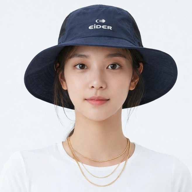 아이더 부니햇 남녀공용 메쉬 자외선차단 여름모자
