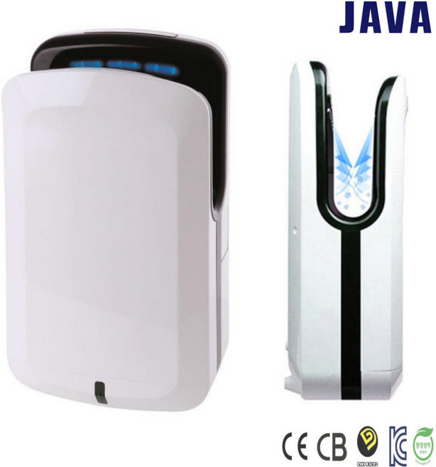 자바 삽입형핸드드라이어 TH1500D 강풍 초고속5초이내