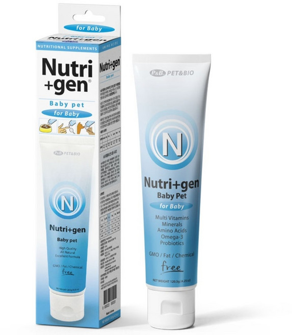 뉴트리플러스젠 베이비 반려동물 종합영양제, 1개