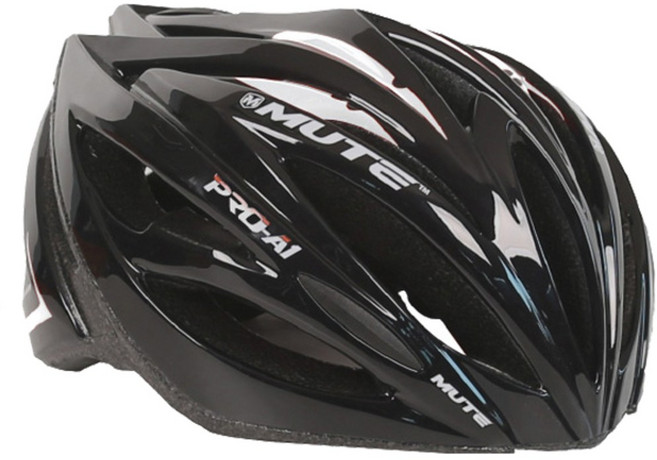 뮤트 PRO A_1 헬멧 무광, 블랙화이트, 1개