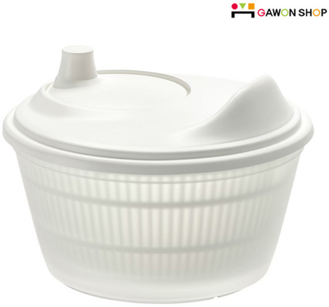 [당일출고/무료배송] 이케아 UPPFYLLD 야채 탈수기/샐러드조리, 화이트_405.219.51, 화이트