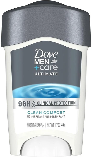 DOVE MEN+CARE 도브 멘 케어 클리니컬 프로텍션 클린 컴포트 스틱, 2개, 48g - 쿠팡
