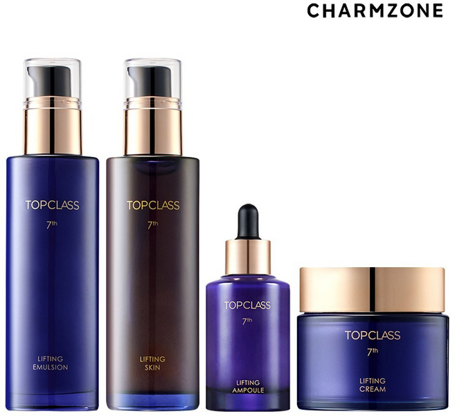 참존 탑클래스 리프팅 4종 세트 미백과 주름개선 기능성의 콜라겐 기초화장품세트, 1세트