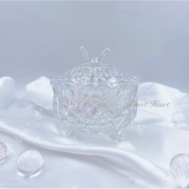 Sweet Heart 水晶淨化消磁碗 蝴蝶款 炫彩腳座設計 附贈白水晶碎石, 1個, 炫彩色蝴蝶款,贈 白水晶200克, 白