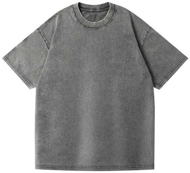 개미상서 남녀공용 피그먼트 빈티지 오버핏 반팔티셔츠