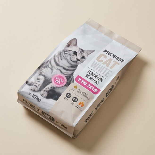 프로베스트 전연령 캣 화이트 건식사료, 오리, 10kg, 1개