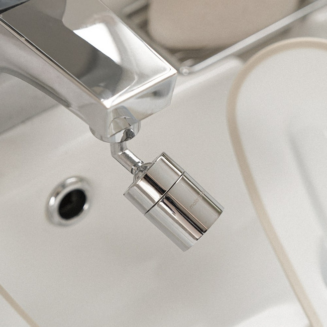 말랑하니 720도 세면대 각도조절 워터탭 수도꼭지, 1개