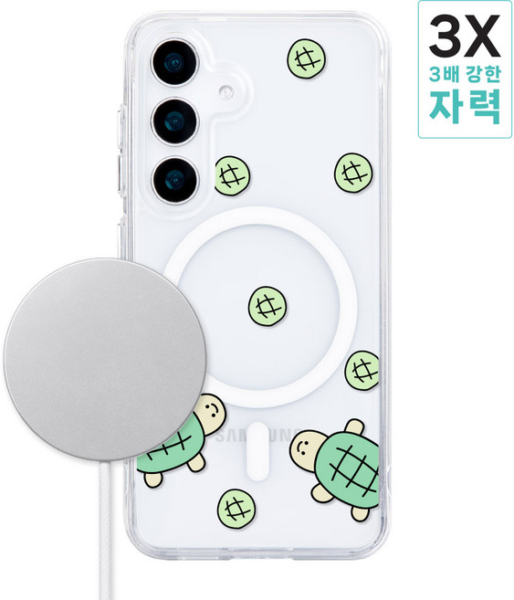 갤럭시S22 S901 전용 강력한 메가 맥세이프 디자인 투명케이스