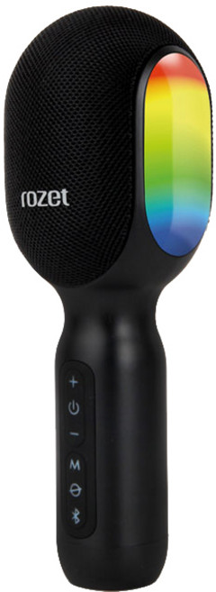 rozet 블루투스노래방 강의용 휴대용 무선마이크 RX-3200, 블랙, 블랙