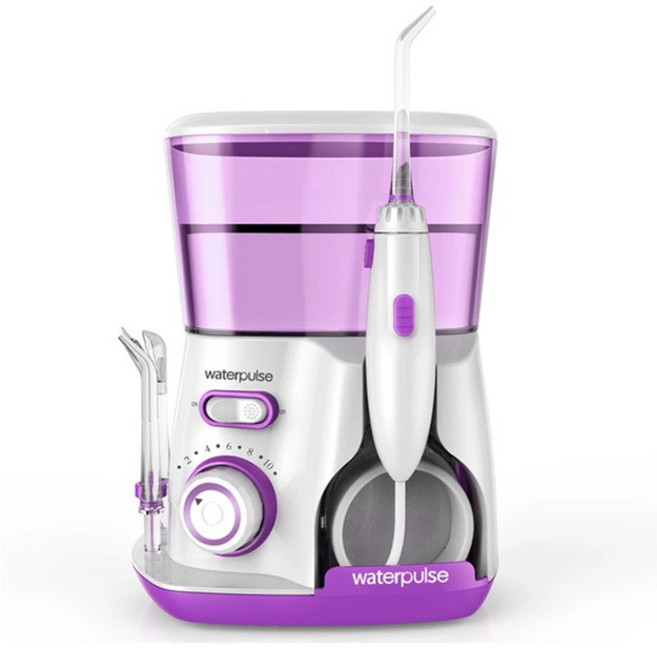 워터플러스 V300 구강세정기, 연보라색, WaterPulse