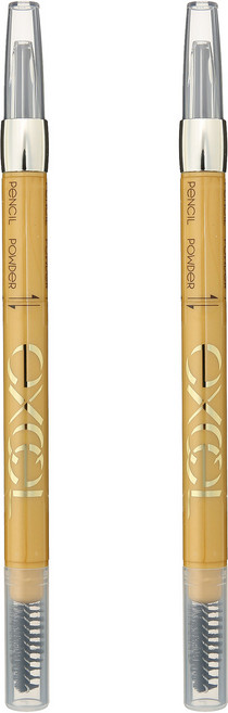 사나엑셀 3인1 워터프루프 펜슬 & 파우더 아이브로우 0.4g, 2개, PD05그레이시브라운