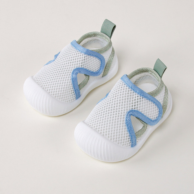 소플레 메쉬 신발 아쿠아슈즈 보행기화 아동 찍찍이 벨크로 여름신발