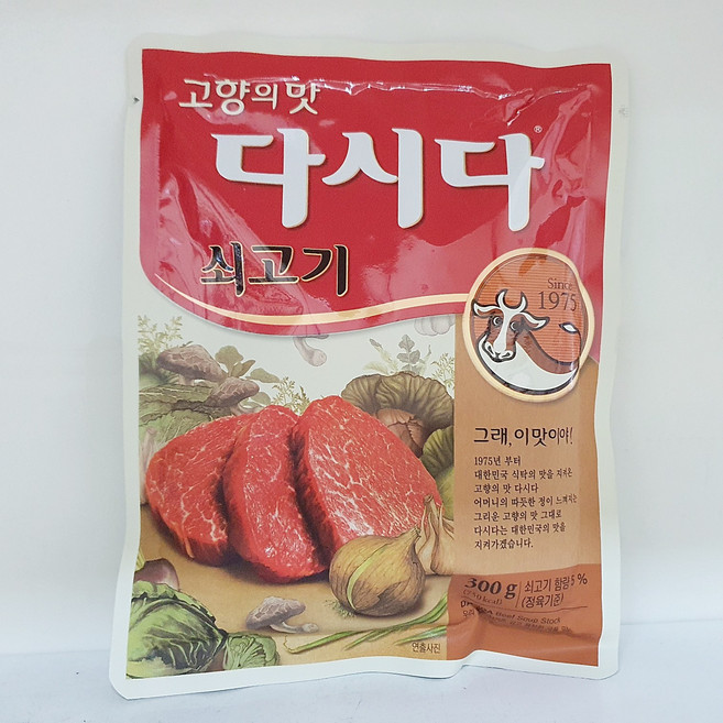 CJ제일제당 쇠고기 다시다, 300g, 20개