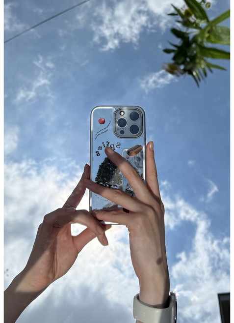 썬데이무드 아이폰 스프링데이즈 미러케이스