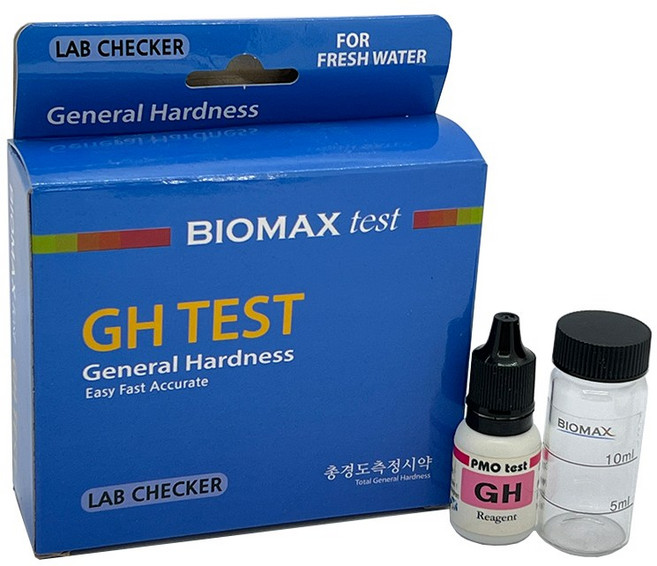 AQUAPMO 경도 테스트 시약 키트, 1개, 10ml