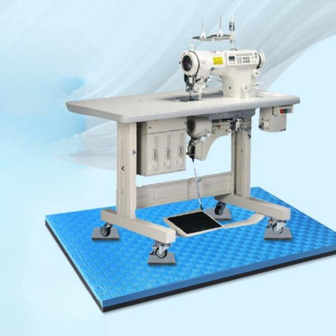 가정용 방지 재봉틀 방음 충격 미싱기 진동방지 패드 소음방지 흡수 발판, 1개, D_두께4cm 100x62cm 청색분말