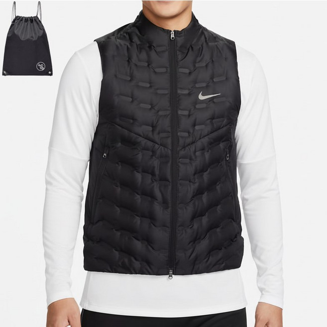 나이키 남성 다운 베스트 써마핏 리펠 러닝 조끼 (PGN짐쌕가방 지급)