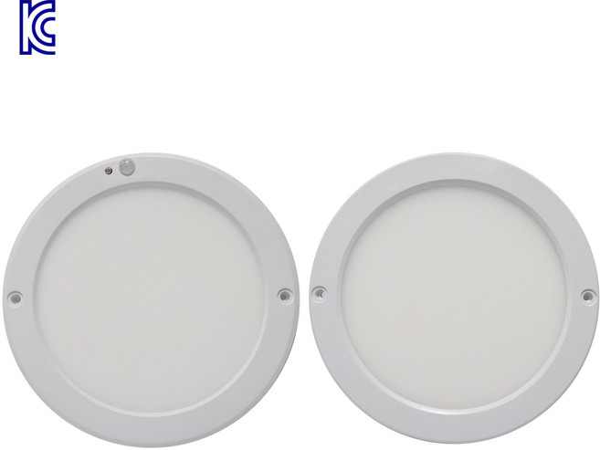 삼오 국산 슬림LED엣지등 20W LED원형직부등 LED원형센서등 현관센서 베란다 매장 복도 계단 통로 거실 방등, 삼오 LED슬림원형직부등20W, 전구색, 1개