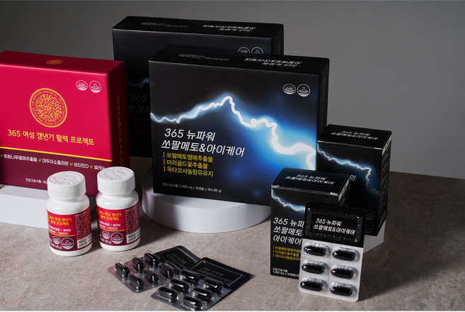 부부 영양제 선물세트 쏘팔메토 30캡슐x2박스 + 갱년기 활력 프로젝트 120정(각2개월분), 1세트, 60회분