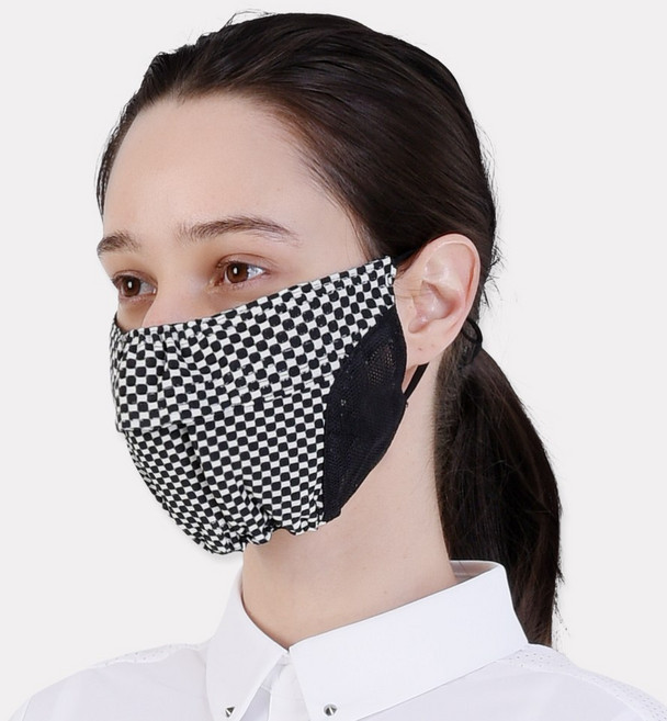 아리체 UV차단 쿨 메쉬 마스크, 블랙