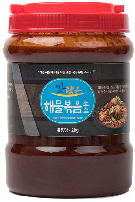 맛담은 해물볶음소스2kg_1개, 2kg, 1개