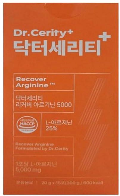 닥터세리티1박스 리커버 아르기닌, 1박스, 5g