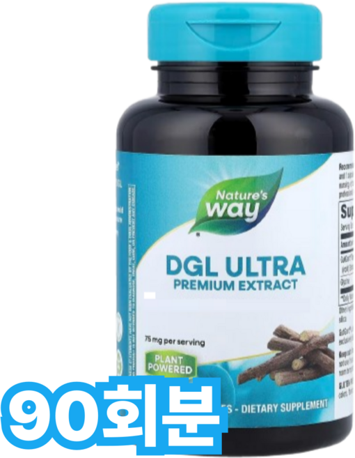 네이처스웨이 DGL 울트라 츄어블 타블렛 90개입, 1개