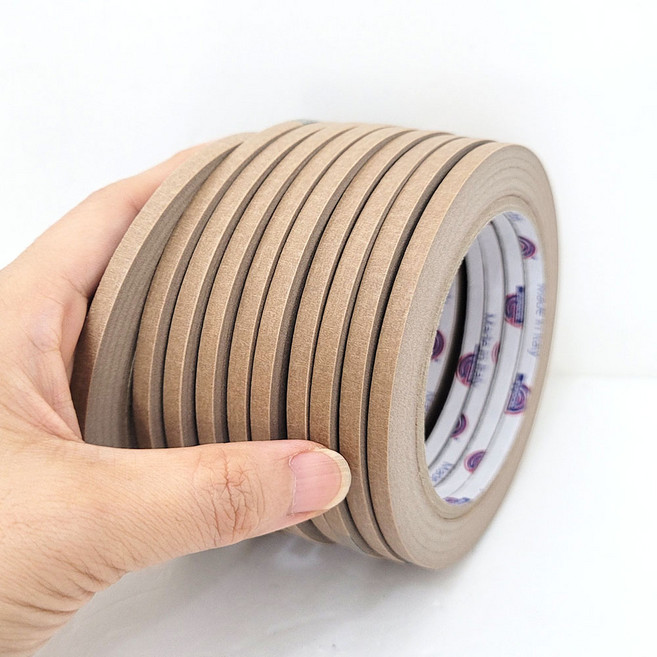 파스텔톤 컬러마스킹테이프 브라운 종이테이프, 5mm(0.5cm), 1개, 브라운(스킨색)