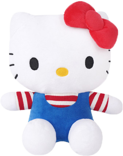 산리오 헬로키티 비비드 고양이 인형, 1개, 혼합, 28cm