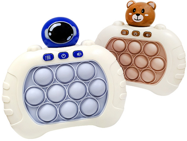 푸쉬팝 스피드 게임기 2종, 1개, 곰돌이