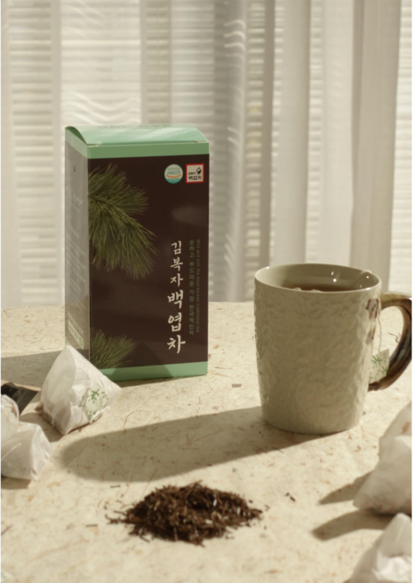 고운백엽차 두통에 좋은차 간에 좋은 차 무카페인 차 카페인 없는 차 피톤치드 차 전통 차 1.5g x 30, 1개, 1개, 30개입