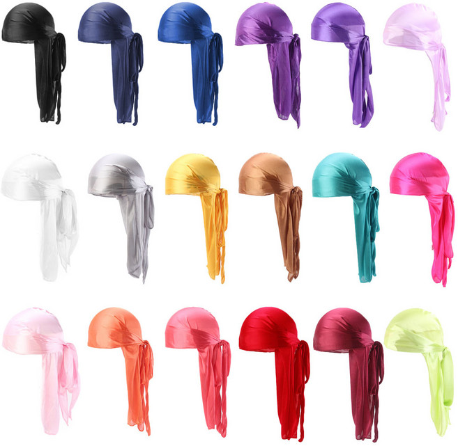 Durag 실크듀렉 새틴 갱스터 힙합두건