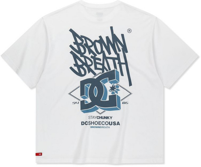 브라운브레스 BXD CHUNKY TEE - 화이트