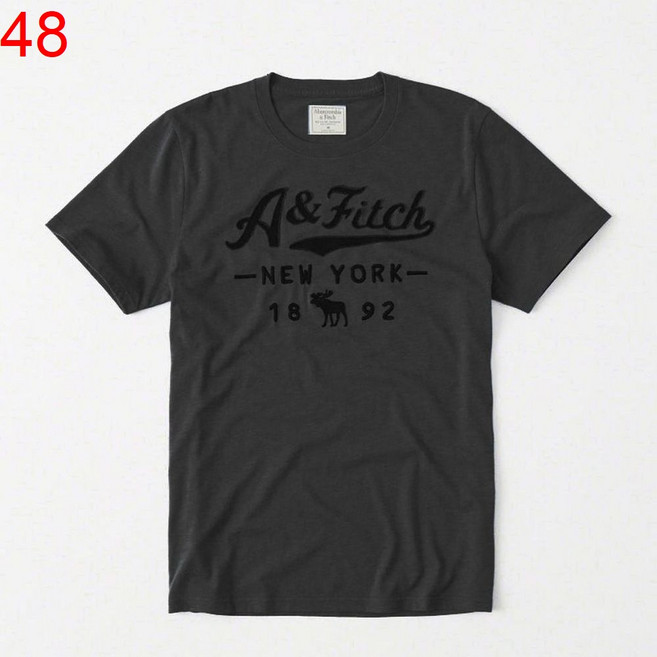 Abercrombie & Fitch 短t A&F 男性短袖 T恤, 編號48 XS