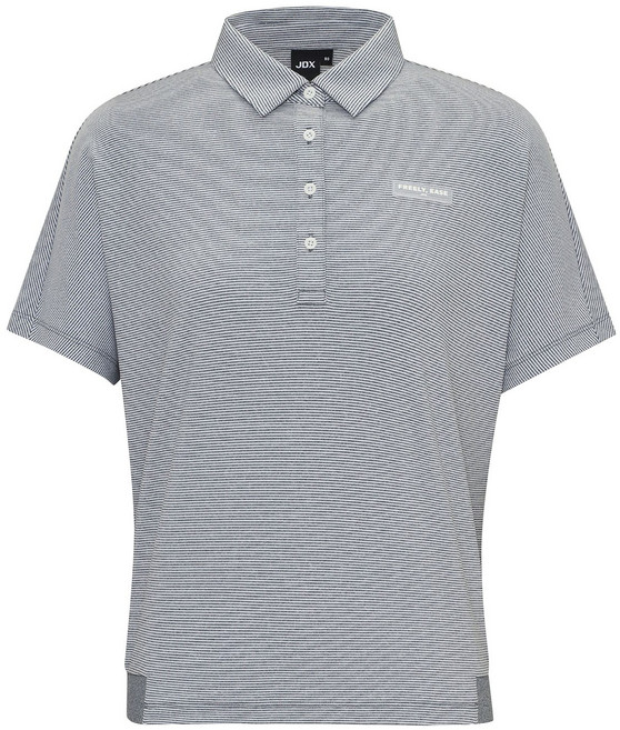 [제이디엑스] JDX 골프웨어 여름 여성 경량 스트라이프 드랍 티셔츠 X2TSW6553