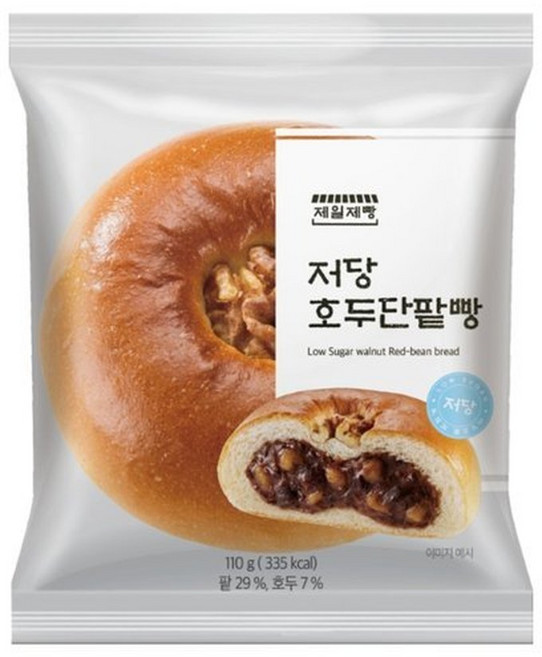 저당호두단팥빵 110g x 15개