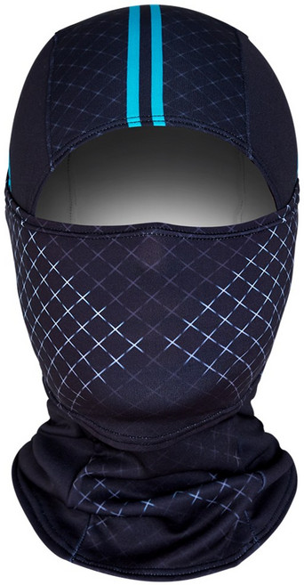 나인에프엑스 겨울 바라클라바 후드 넥워머, Cross line, 1개