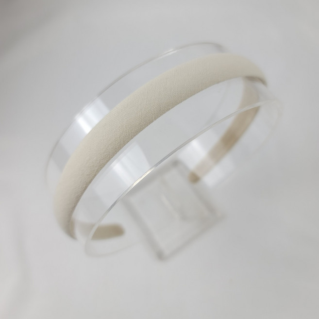 린넨 얇은 헤어밴드 슬림 기본 심플 단발머리 머리띠 단색 무지