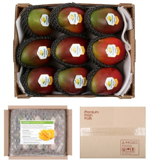 고당도 애플망고 4kg 10과 내외 실속형 대만 페루 브라질, 1개