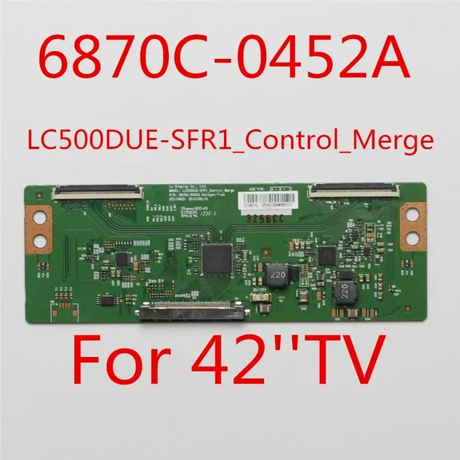 6870C-0452A 0451 로직 보드 LC500DUE-SFR1_Control_Merge 기존 T-con 카드용 LCD TV, 02 42 inch TV