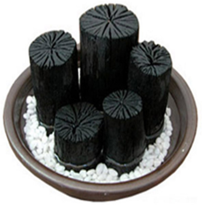 국내산 참숯 공기정화용숯 탈취효과 습기제거 인테리어용 진천참숯, 숯가습기 중형, 1개, 1L