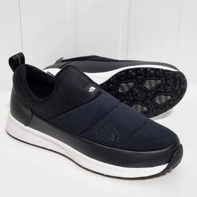 국내매장판 노스페이스 패딩 운동화 남성 여성 겨울 슬립온 하이드로 스토퍼 접지력 방한화